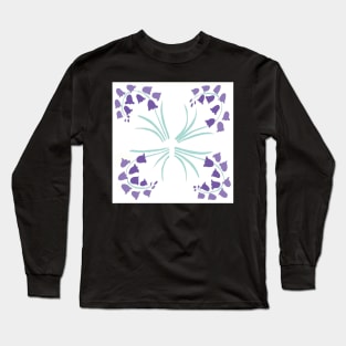 Bluebell pattern Long Sleeve T-Shirt